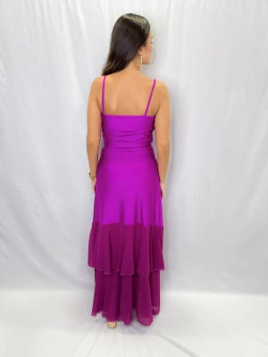 VESTIDO ROSARIO MAGENTA