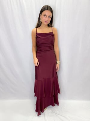 VESTIDO ROSARIO BURDEO