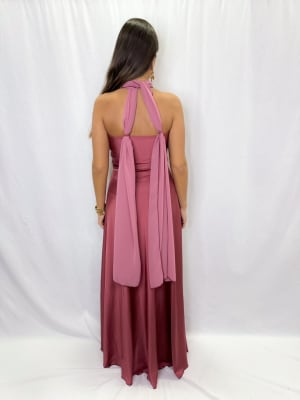 VESTIDO MACARENA TERRACOTA