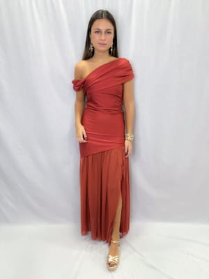 VESTIDO ELENA NARANJO