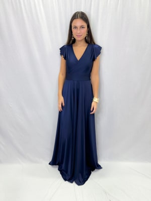 VESTIDO LUCIA AZUL MARINO DUPONT