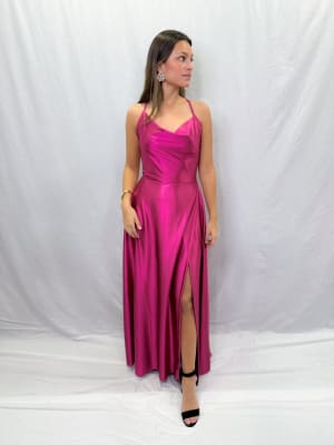 VESTIDO ROSA FUCSIA