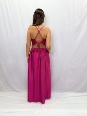 VESTIDO ROSA FUCSIA