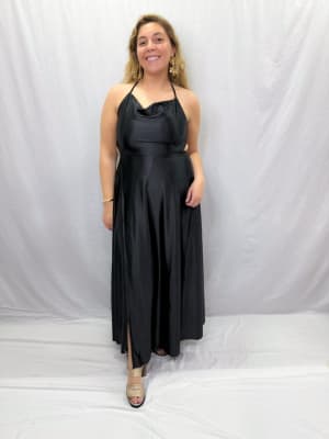VESTIDO ROSA NEGRO