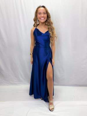 VESTIDO ROSA AZUL FRANCIA