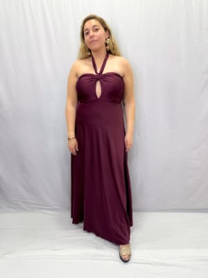 VESTIDO MILA BURDEO1