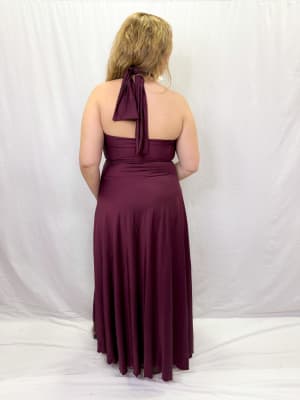 VESTIDO MILA BURDEO