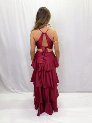 VESTIDO CONSUELO ROJO