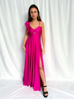 VESTIDO PILI FUCSIA