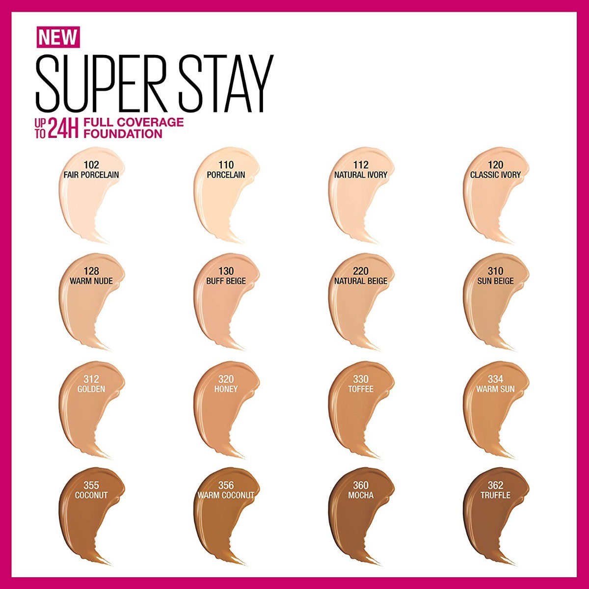 MAYBELLINE BASE SUPERSTAY FULL COVERAGE Perfumer a Caricia MAYBELLINE BASE SUPERSTAY FULL COVERAGE Perfumer a Caricia