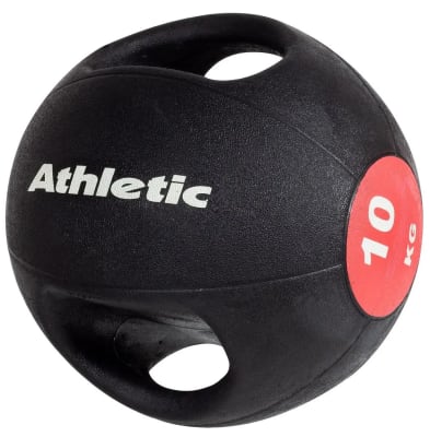 BALÓN MEDICINAL ATHLETIC 10 KG CON MANILLAS