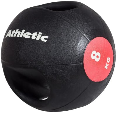 BALÓN MEDICINAL ATHLETIC 8 KG CON MANILLAS