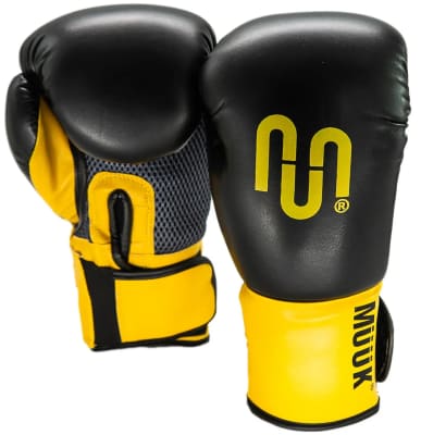 GUANTE BOXEO MUUK IMPACT 16 OZ NEGRO