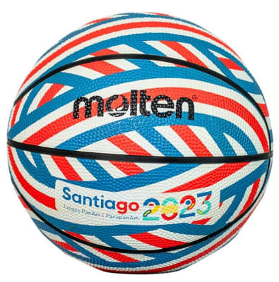 BALÓN BÁSQUETBOL MOLTEN N°7 JUEGOS PANAMERICANOS SANTIAGO 2023