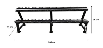 RACK MANCUERNAS ULTIMATE 2 NIVELES