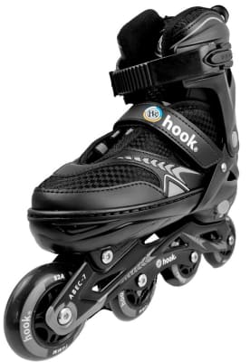 PATÍN HOOK FITNESS TALLA M (34-37) NEGRO