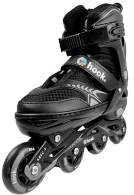 PATÍN HOOK FITNESS TALLA L (38-41) NEGRO