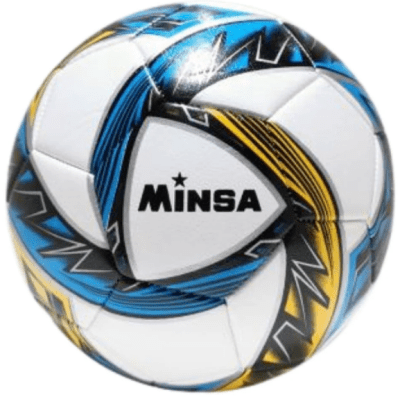 BALÓN FÚTBOL MINSA N°5 COLORES