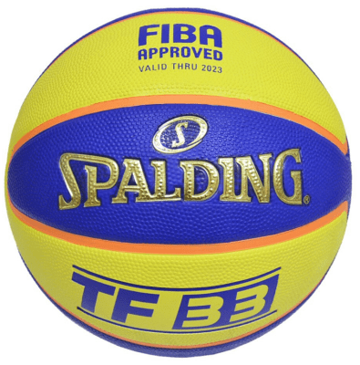BALÓN BÁSQUETBOL SPALDING N°6 3X3 TF33