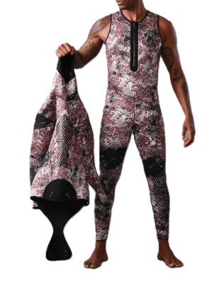 TRAJE BUCEO SBART 5MM CAMUFLADO