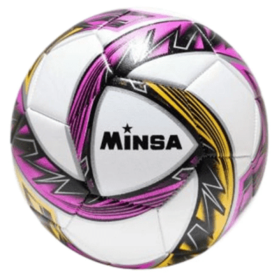 BALÓN FÚTBOL MINSA N°5 COLORES