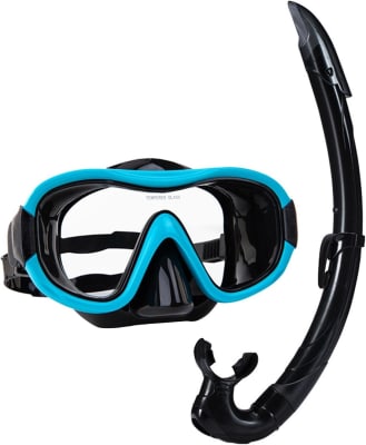SET MÁSCARA Y SNORKEL WAVE