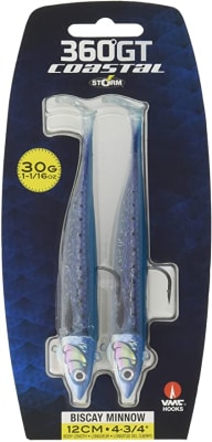 SEÑUELO SILICONA STORM BISCAY SHAD BIW 30 GR