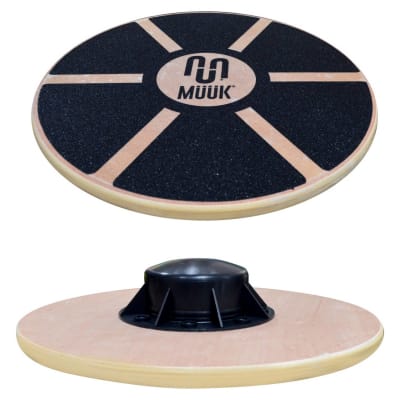 BALANCE BOARD DISCO DE MADERA MUUK