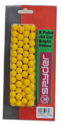 BALIN PAINTBALL CALIBRE .50 AMARILLO