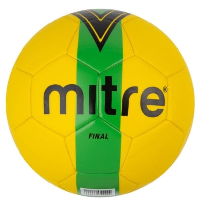 BALÓN FÚTBOL MITRE N°4 FINAL AMARILLO/VERDE