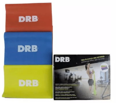 SET 3 BANDAS DE RESISTENCIA DRB