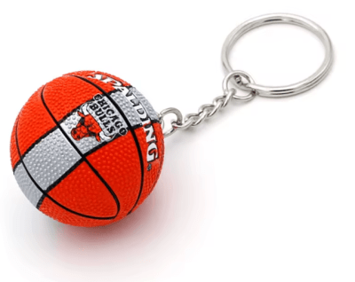 LLAVERO BALÓN BÁSQUETBOL SPALDING CHICAGO BULLS