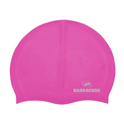 GORRA NATACIÓN BARRACUDA SILICONA ROSADO