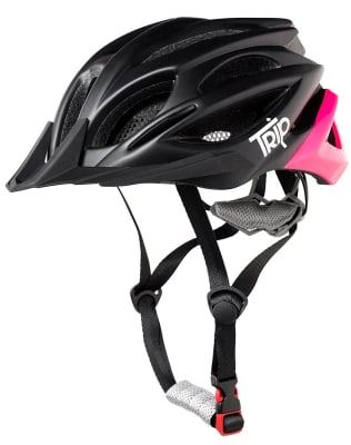CASCO BICICLETA TRIP MTB BK/PK