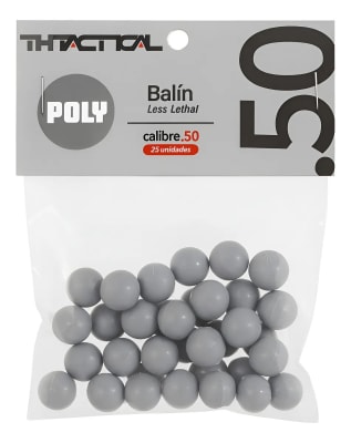 BALÍN TRAUMÁTICO TEC CALIBRE .50 POLY
