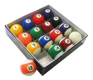 BOLAS DE POOL 2 1/4 PULGADAS