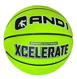 BALÓN BÁSQUETBOL AND1 N°7 XCELERATE VERDE FLÚOR 