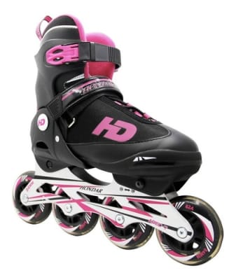PATÍN HONDAR ABEC 7 AJUSTABLE 35-38 ROSADO