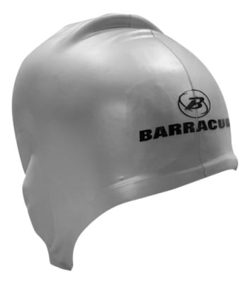 GORRA NATACIÓN BARRACUDA SILICONA CUBRE OREJAS