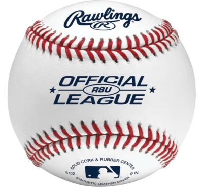 PELOTA RAWLINGS BÉISBOL 8UR PACK 2 UNIDADES
