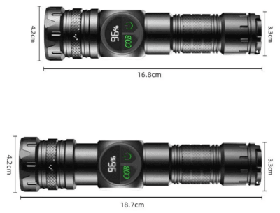 LINTERNA HIGH POWER 5800 LM
