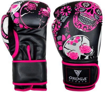 GUANTE BOXEO OXOGA 10 OZ ROSADO