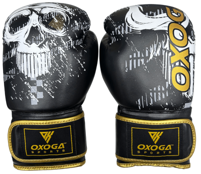 GUANTE BOXEO OXOGA 14 OZ CALAVERA