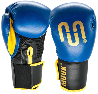 GUANTE BOXEO MUUK IMPACT 16 OZ AZUL