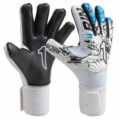 GUANTE ARQUERO RINAT ASIMETRIK TRAINING SPINE TALLA 7 BLANCO