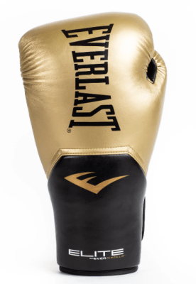 GUANTE BOXEO EVERLAST ELITE V2 14 OZ DORADO