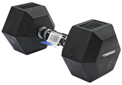 MANCUERNAS TORPEDO HEXAGONAL GOMA 12 KG