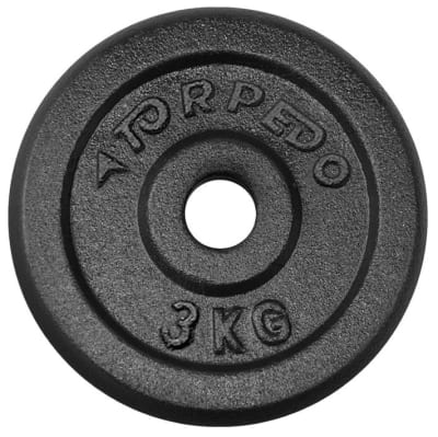DISCOS FIERRO TORPEDO 3 KG