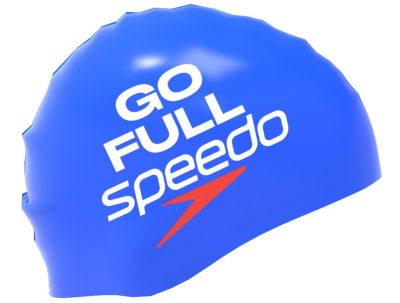 GORRA NATACIÓN SPEEDO PRINTED AZUL