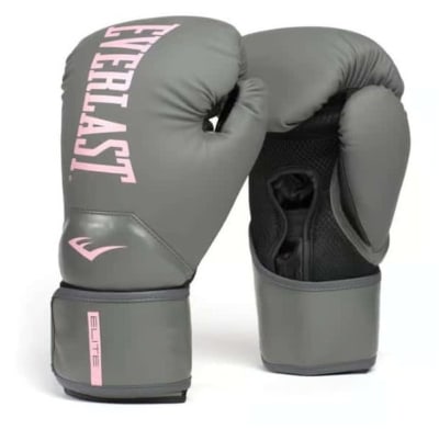 GUANTE BOXEO EVERLAST ELITE V2 16 OZ GRIS